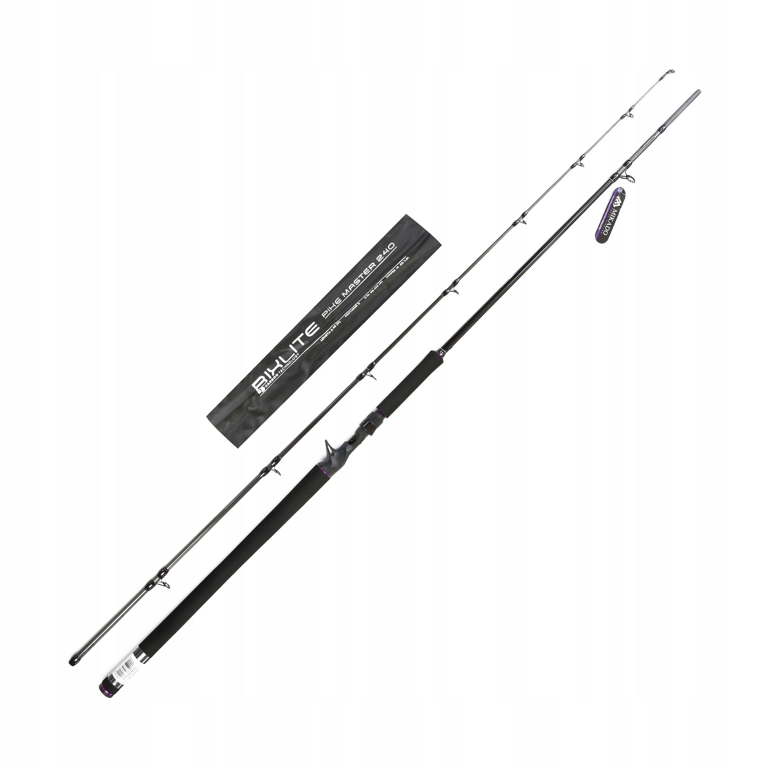 Wędka castingowa Mikado Bixlite Pike Master 2.40m 30-105g