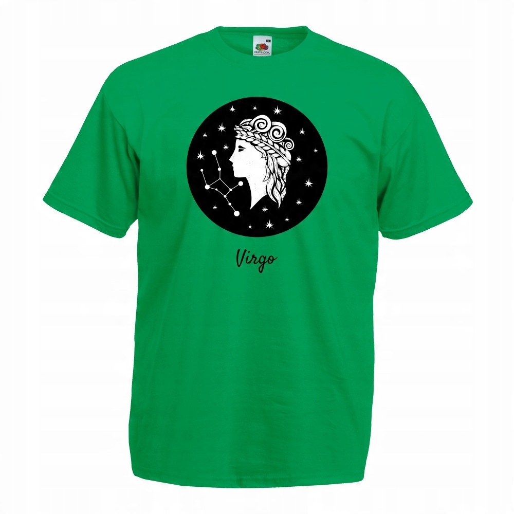

Koszulka virgo znak zodiaku XL zielona