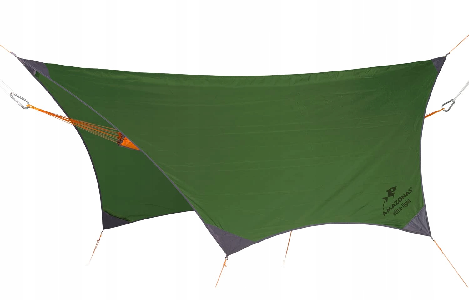 AMAZONAS Traveller Tarp Lekka Zadaszenie Do Hamaków Wodoodporna 3.4m x 2.8m — miniatura 2