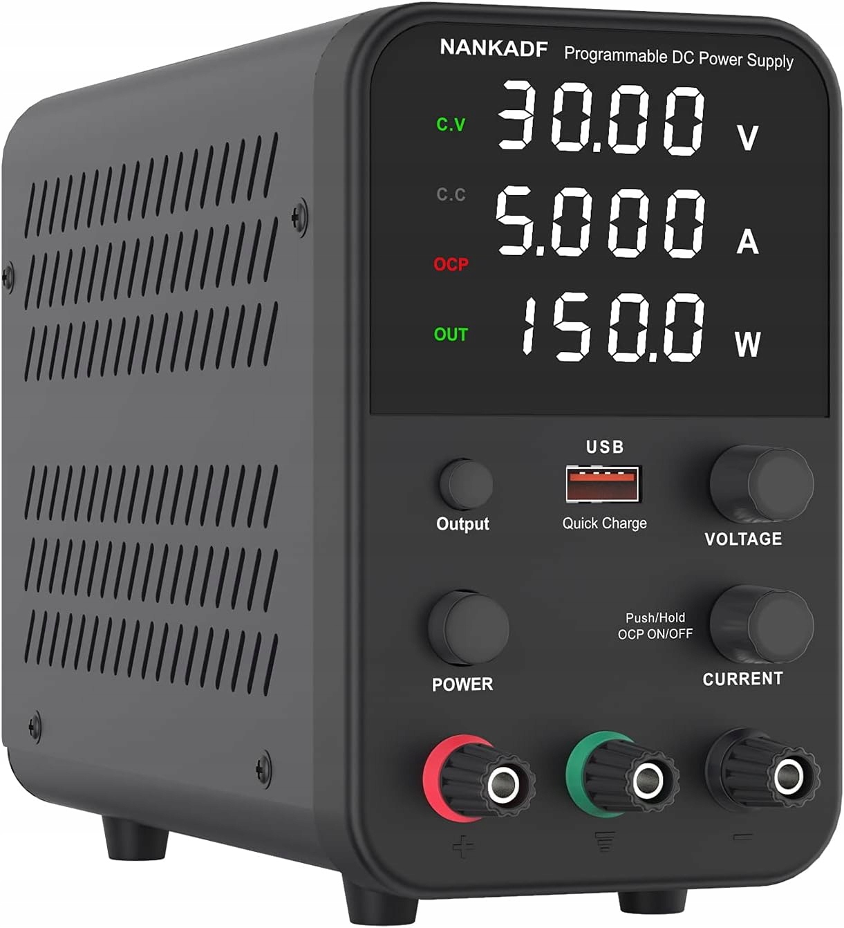 Laboratórny napájací zdroj (0-30 V, 0-5 A) Regulovateľný Nankadf WPS305H
