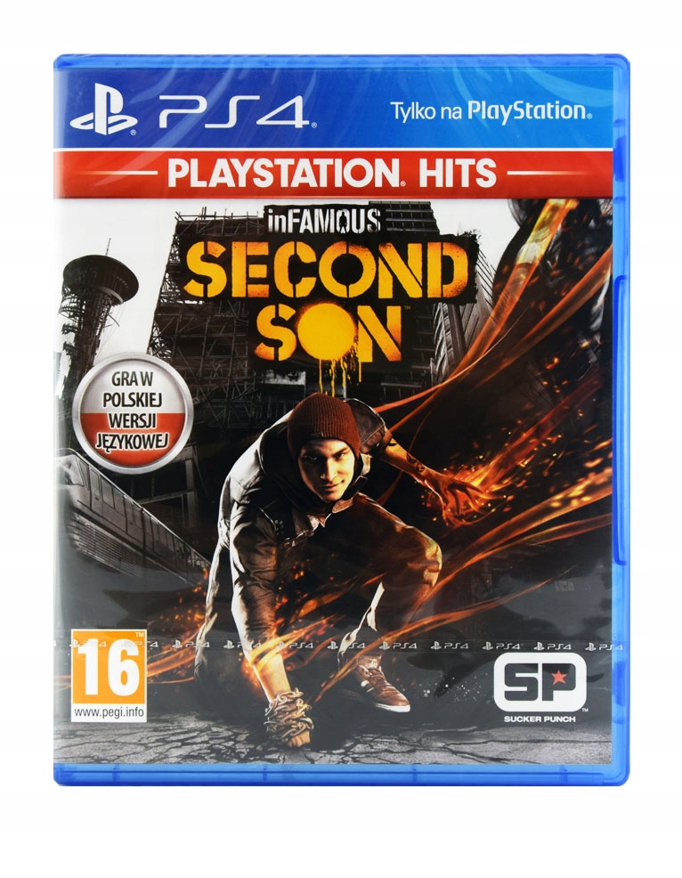 INFAMOUS SECOND SON / PS4 / POLSKA WERSJA / NOWA