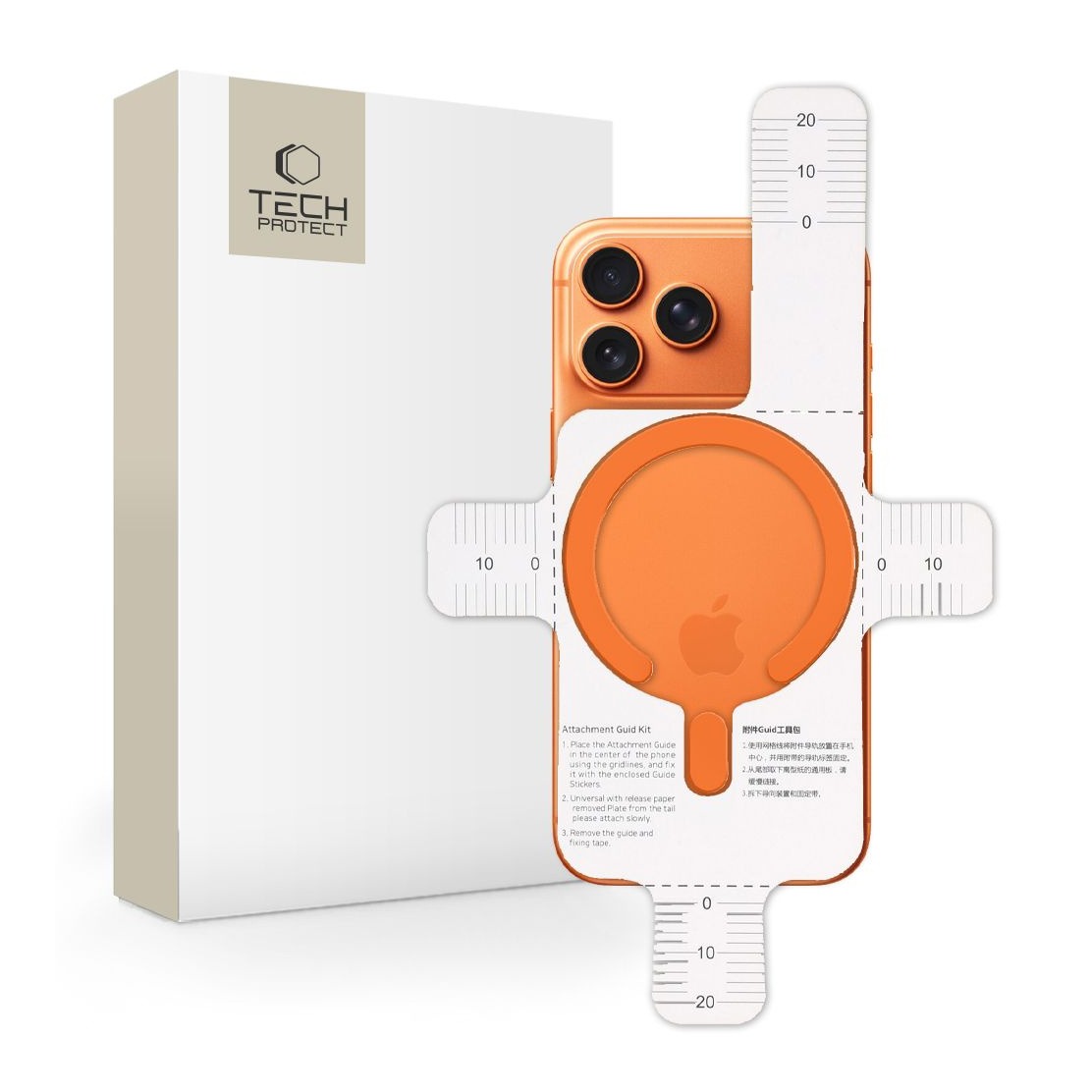 Pierścień magnetyczny MMP-200 Tech-Protect pomarańczowy