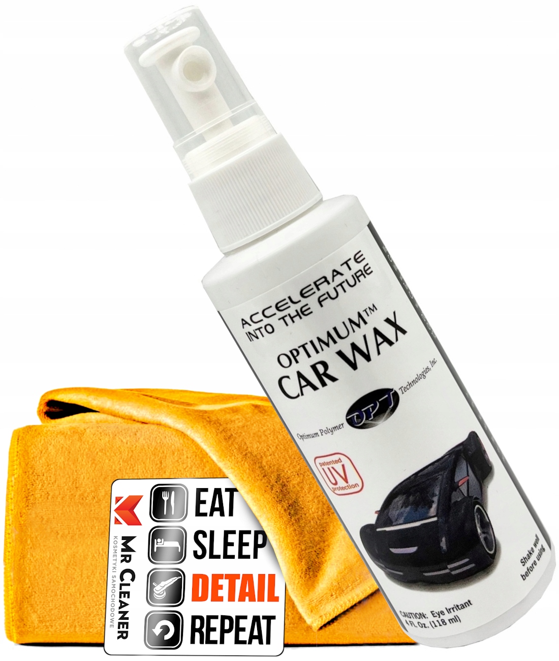 

Optimum Car Wax Spray Trwały wosk w sprayu 118 ml