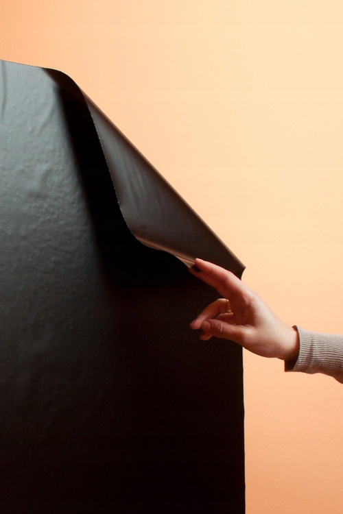 Folio Contact MATOWy CZARNY flipchart folia elektrostatyczna Marka inny