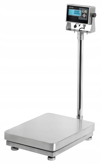 Waga platformowa nierdzewna z legalizacją 150kg 50g 50x40 cm Satis HW-SS-L