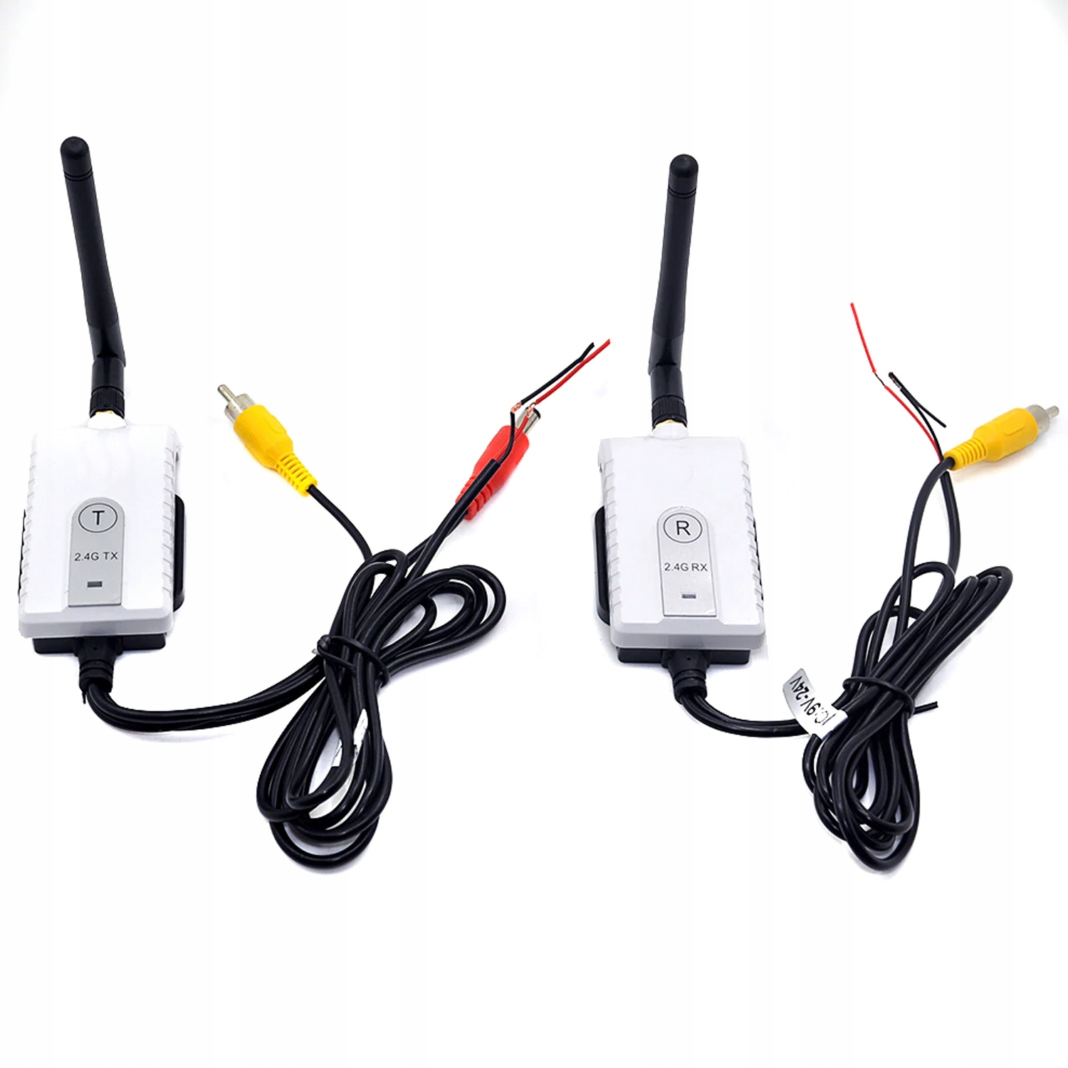 

Moduł bezprzewodowy 2.4Ghz do kamer cofania 12-24V