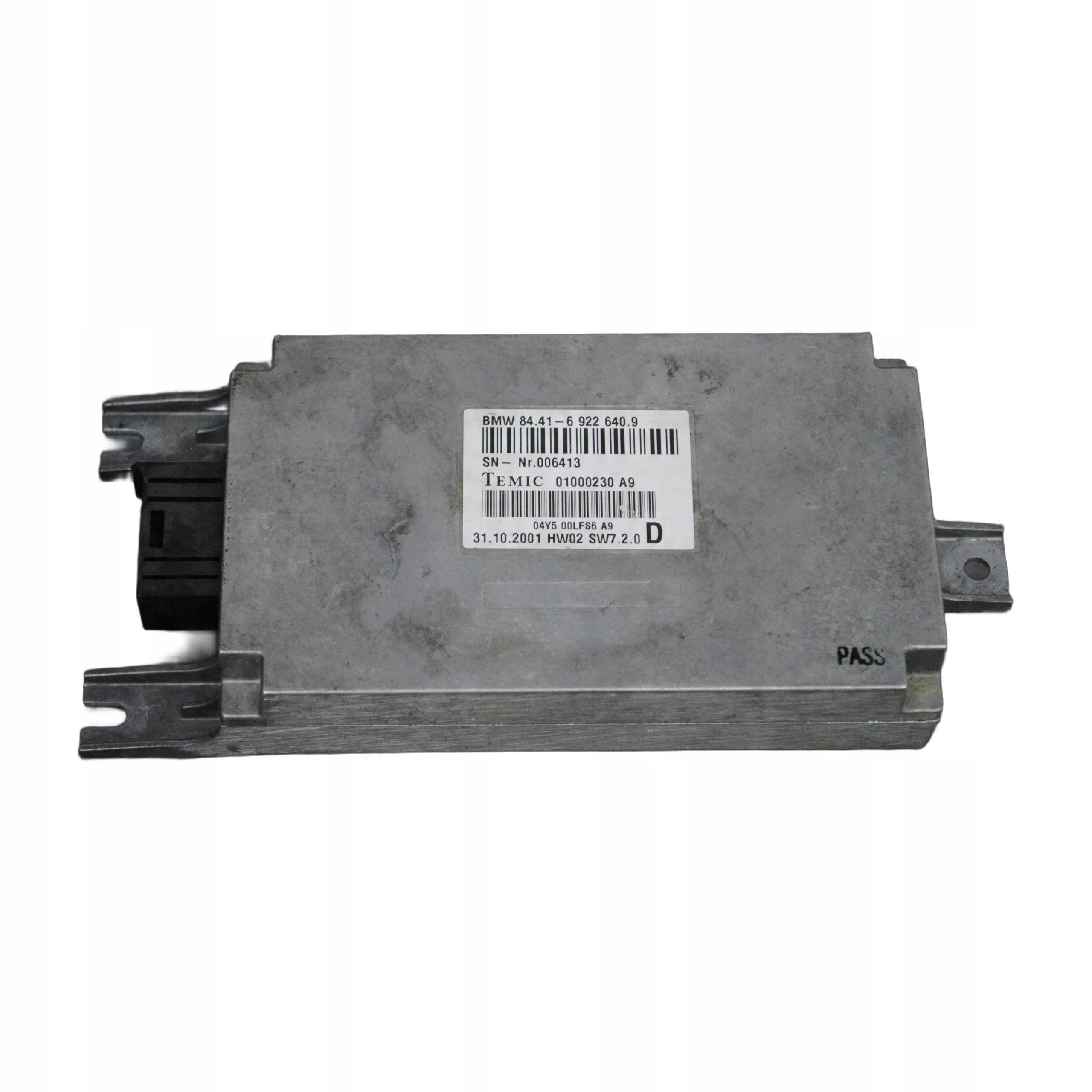 Bedienteil bedienung steuerung GLOSEM BMW 7 E65 6922640