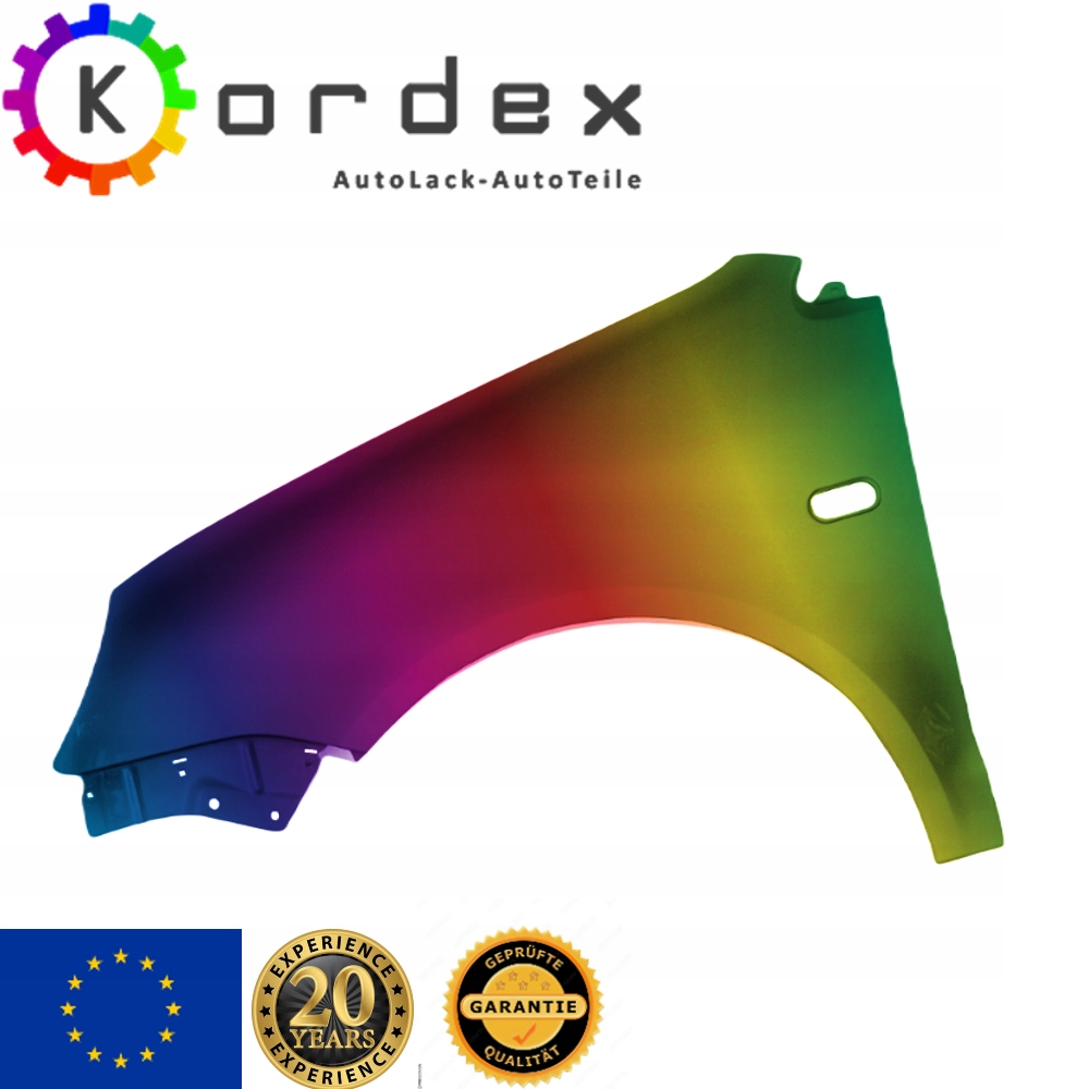 Blatník Volkswagen Polo IV 4 9N Každá Libovolná Barva 01-05 Levý Přední