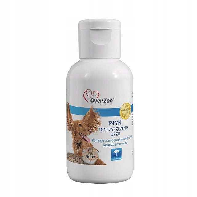 

Over Zoo Płyn Do Czyszczenia Uszu Pies Kot 50ml