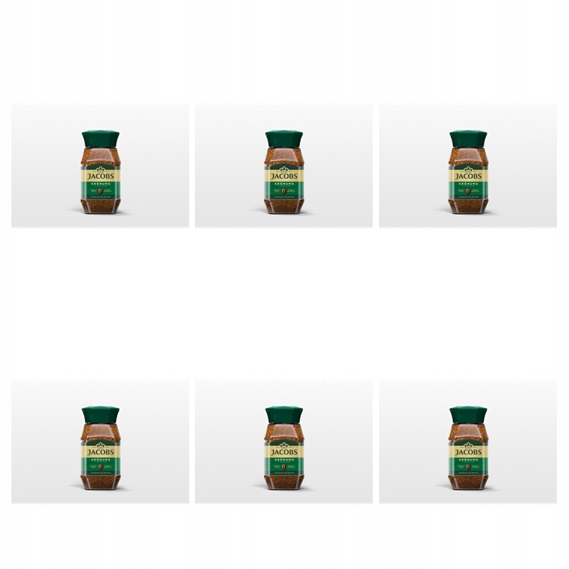 Jacobs Kronung Kawa rozpuszczalna 100 g X6