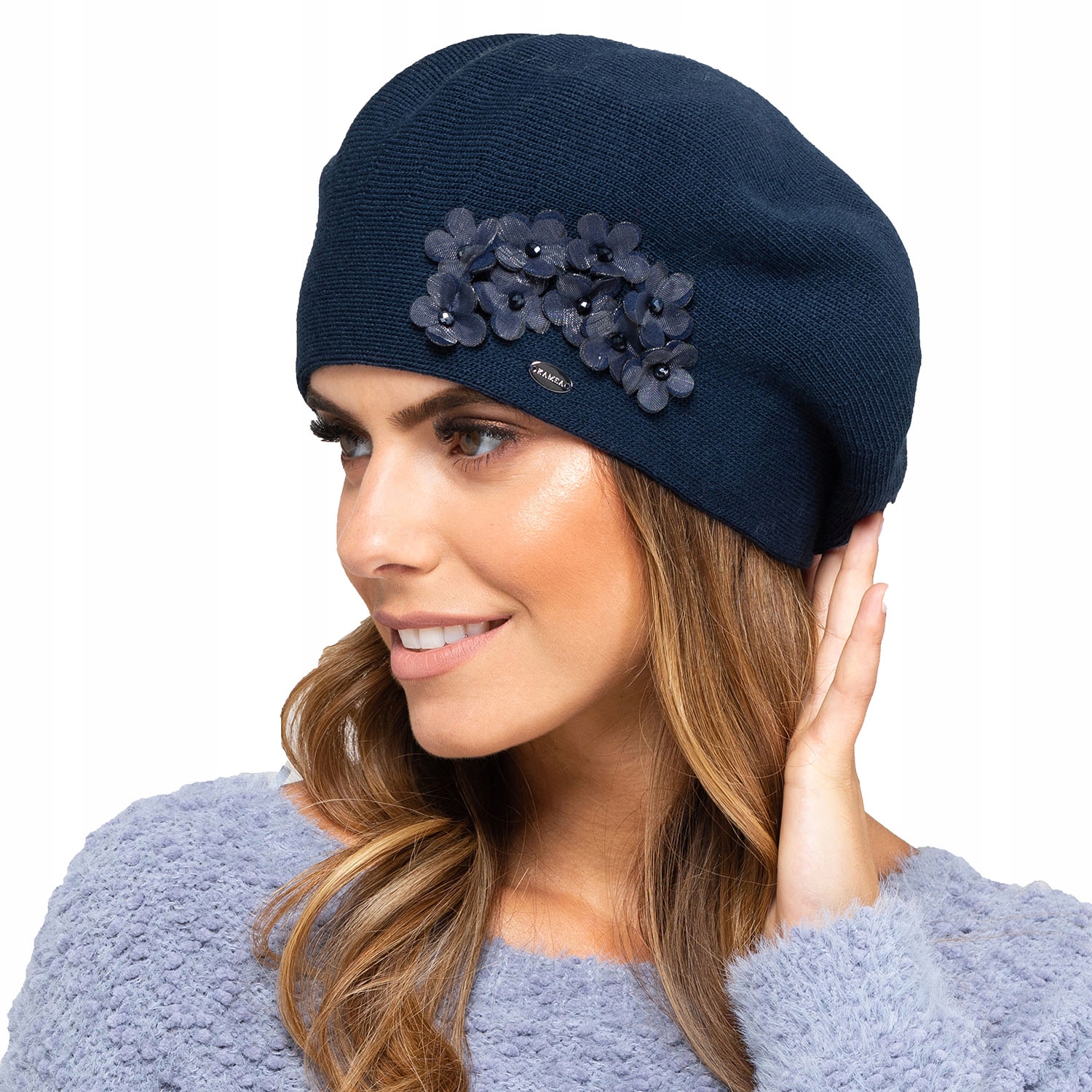 Kamea Arizona modrá, univerzální velikost Beret