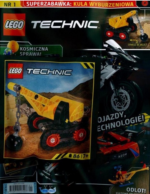 Lego Technic nr 1/2024 kula wyburzeniowa
