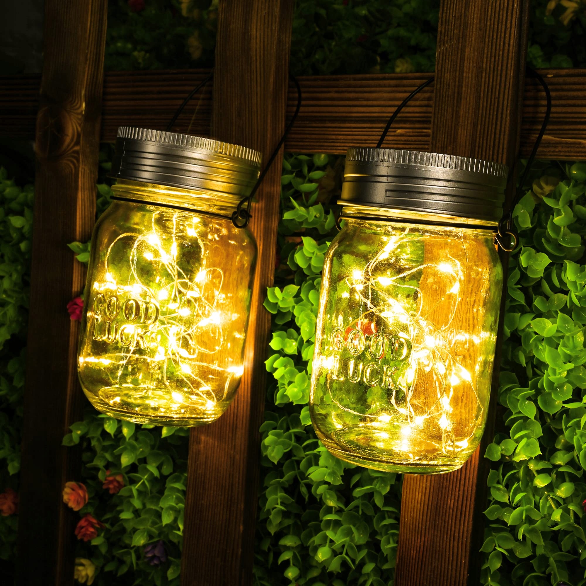 SOLPEX Solarlampy Zewnętrzne 6 Sztuk 180 LED IP44 Ogród Taras Balkon — miniatura 3