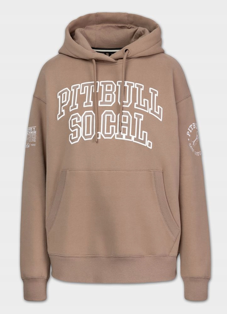 Dámská mikina s kapucí Pitbull Fiora Volnější Pohodlný Střih Oversize