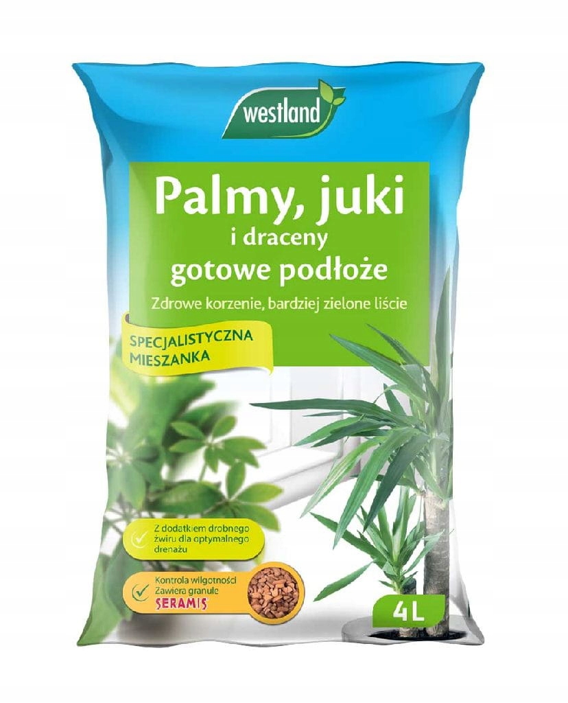 

Westland Podłoże ziemia do palm juk dracen 4 L