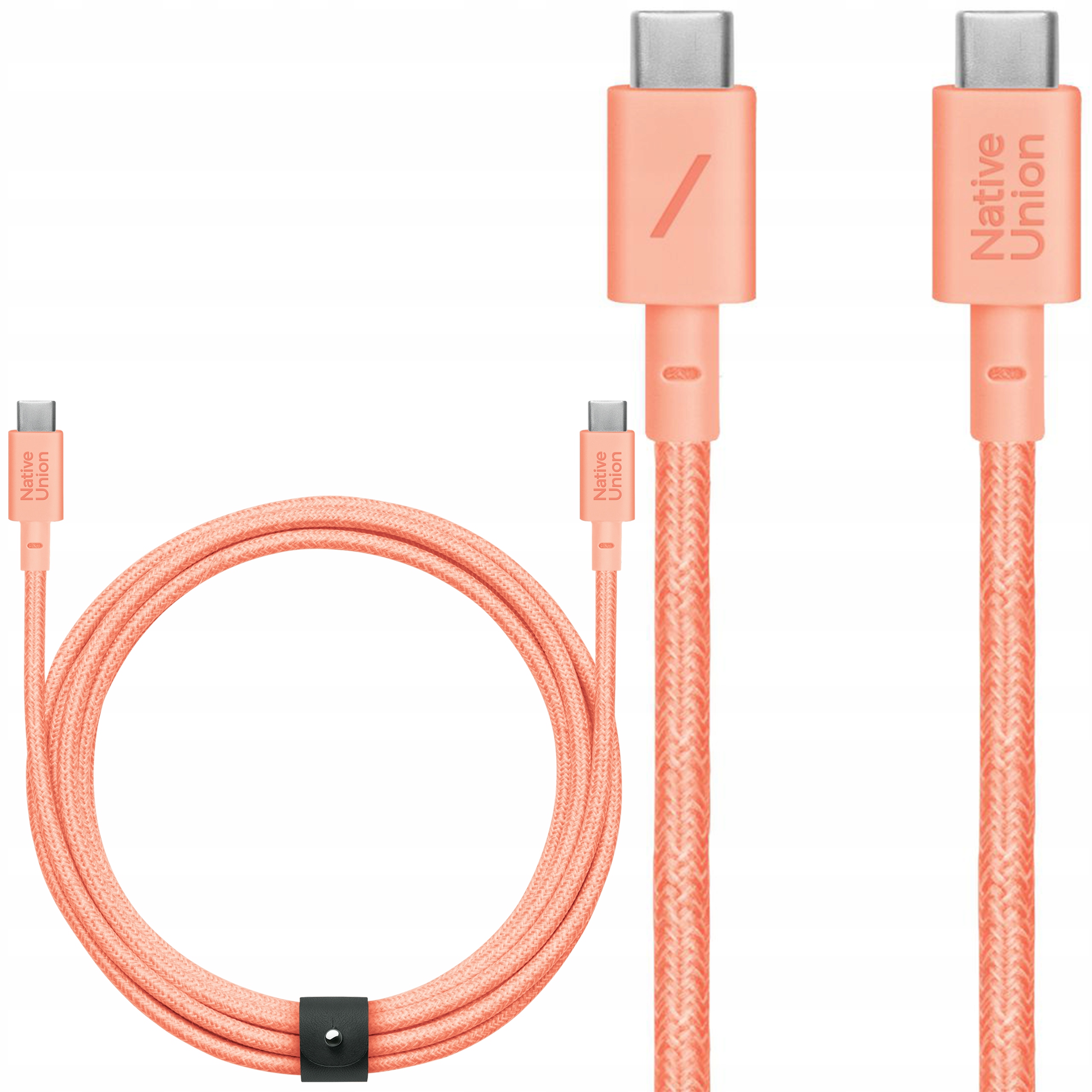 Native Union Belt Cable XL Kabel USb-C na Usb-c 100W 3m Mocny Przewód