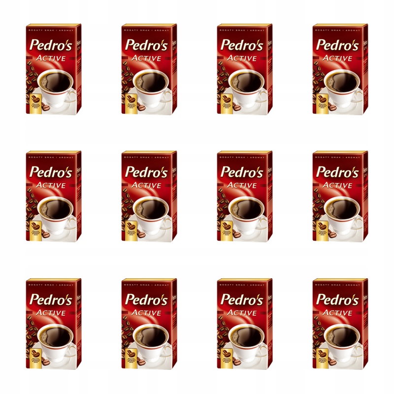 Mletá káva Pedro's Active vac 500G X12