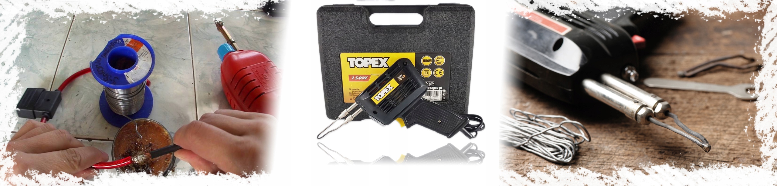 LUTOWNICA TRANSFORMATOROWA150W TOPEX 44E005 Moc 150 W