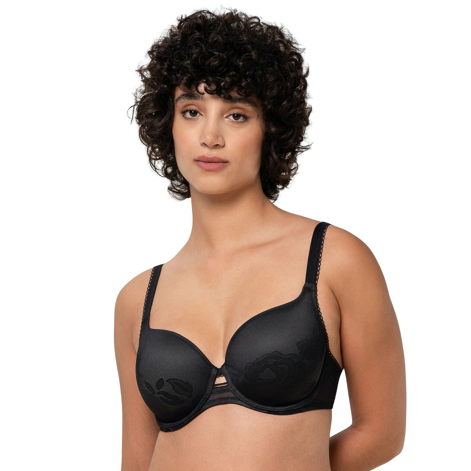 Triumph 10205990 Wild Rose Sensation Wp černá Vyztužená podprsenka 85D