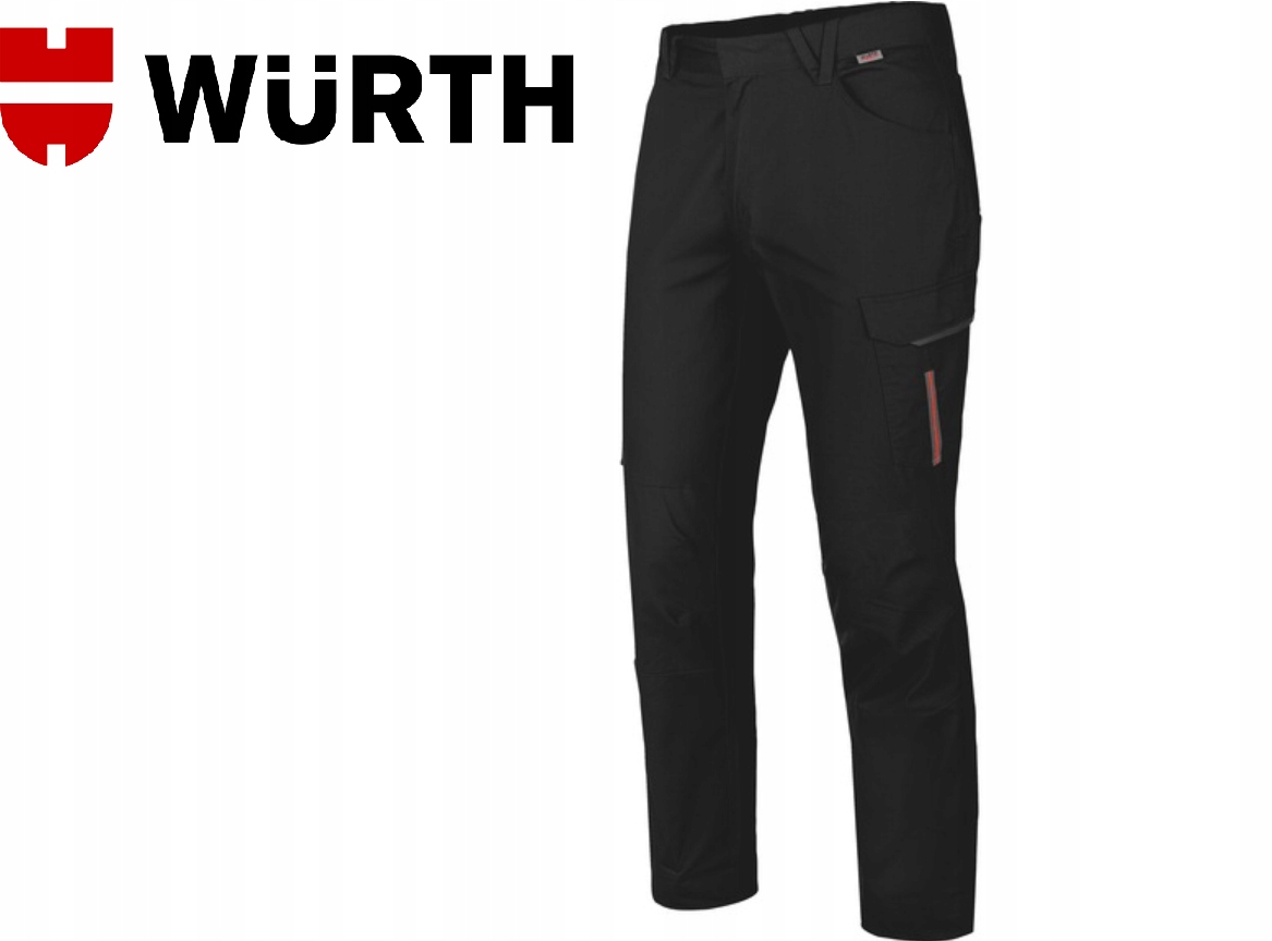 Elastyczne Spodnie Robocze Wurth Modyf Stretch X Summer Antracyt R.54