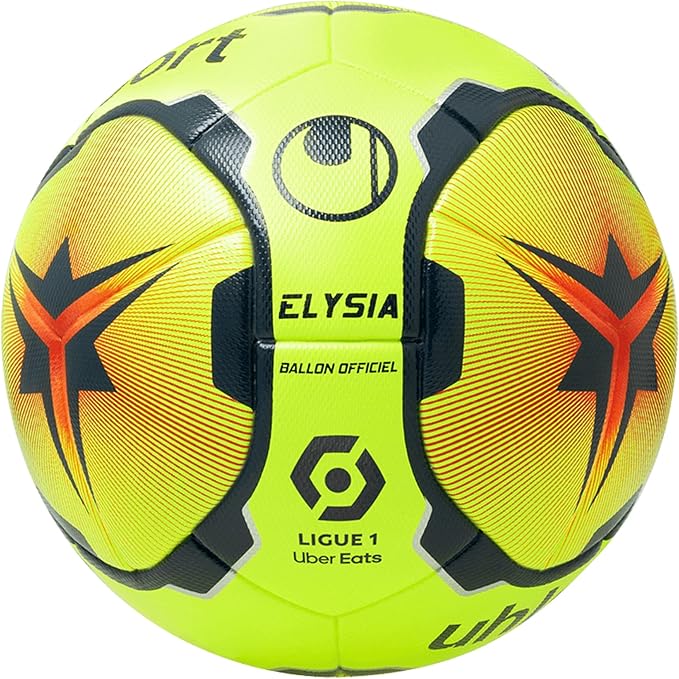 Fotbalový Míč Uhlsport Elysia Match Pro Velikost 5 Fluo Yellow Fluo Orange
