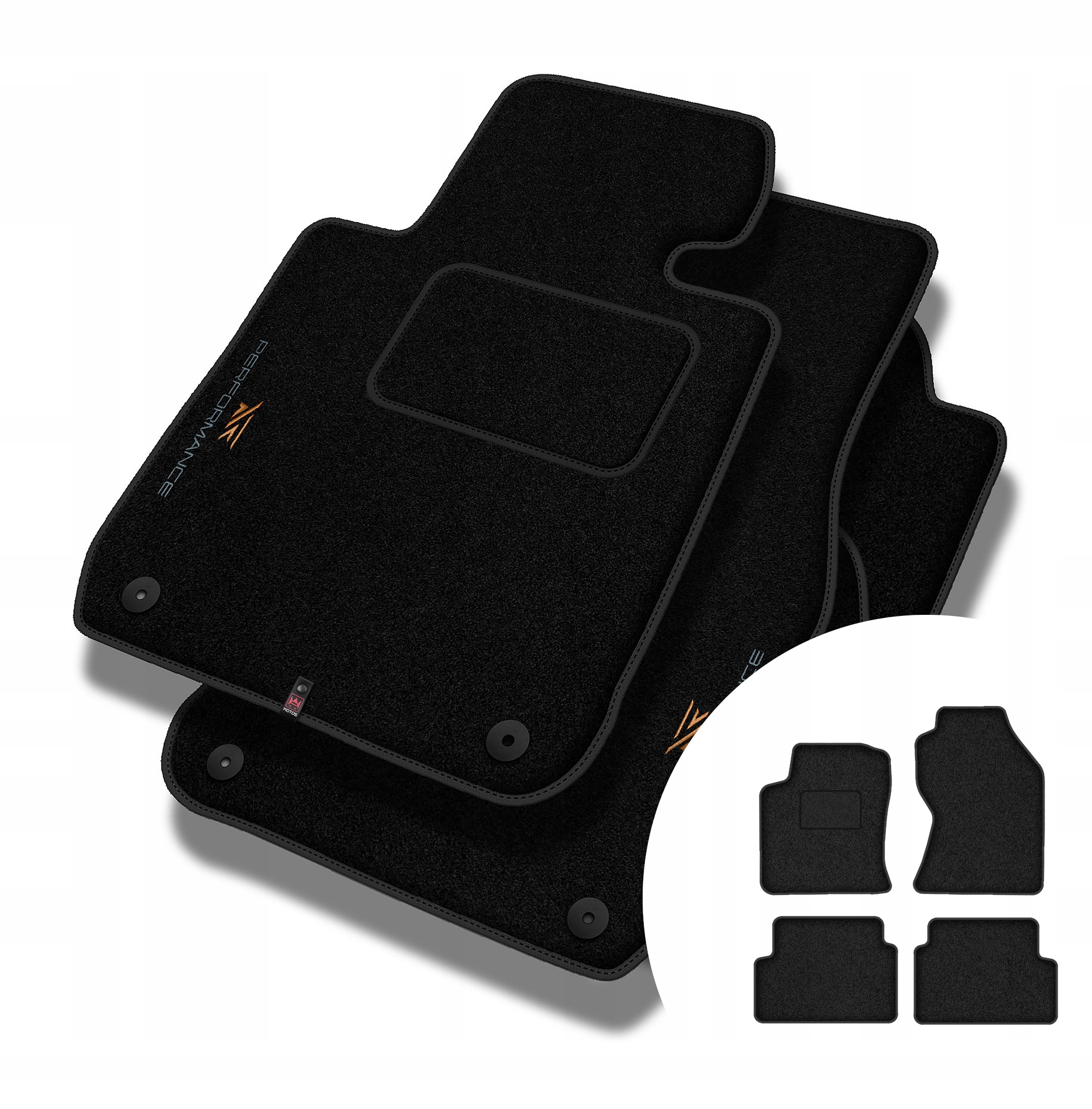 Velurové koberce Performance pro Ford Focus I 2001-2004