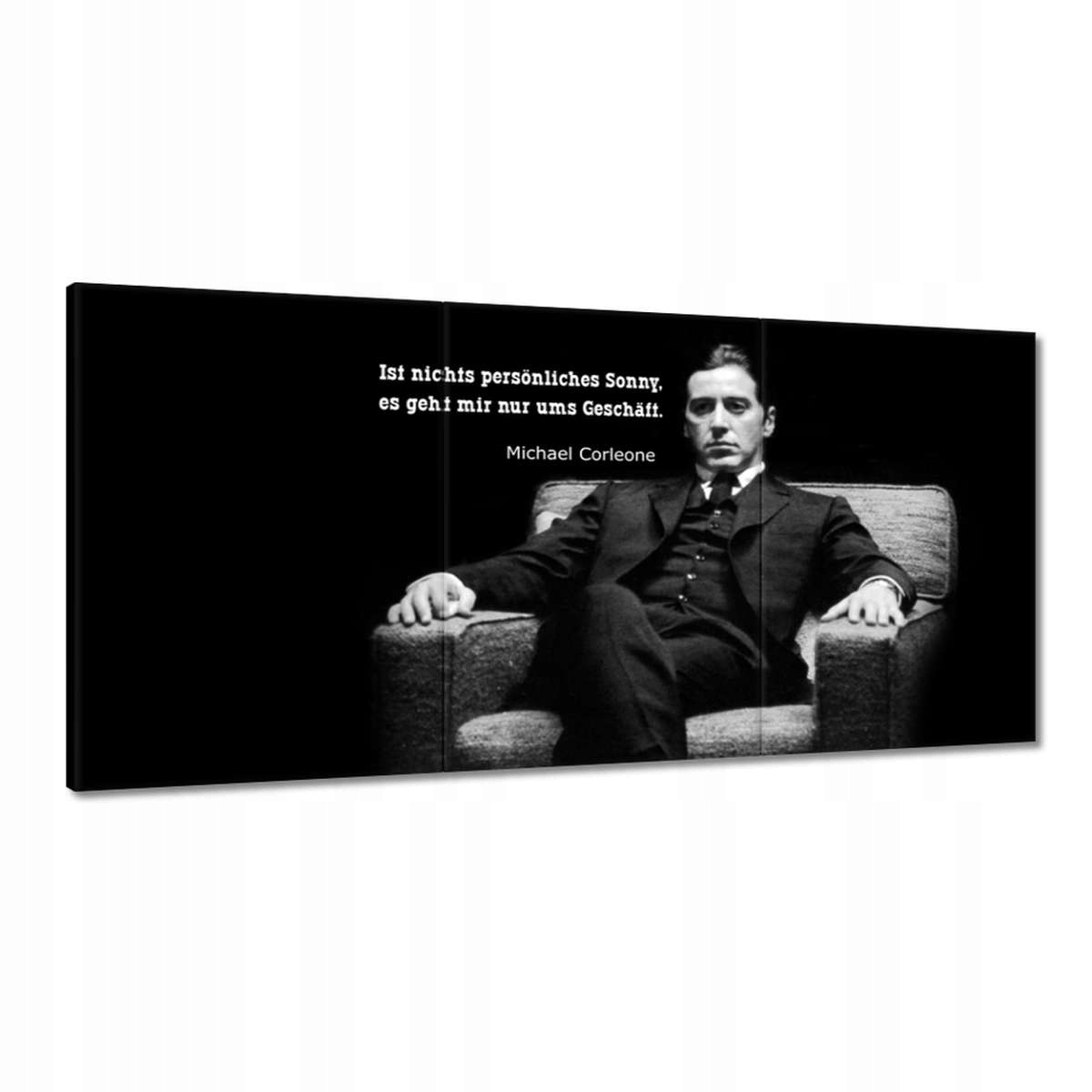 Obrazy 180x90 Citáty z Krstného otca