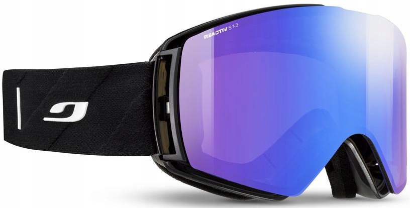 Lyžařské brýle Julbo Launcher Reactiv Photochromic S1-3 Black