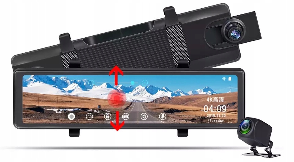

T12CM Wideorejestrator Sony IMX335 4K FullHD