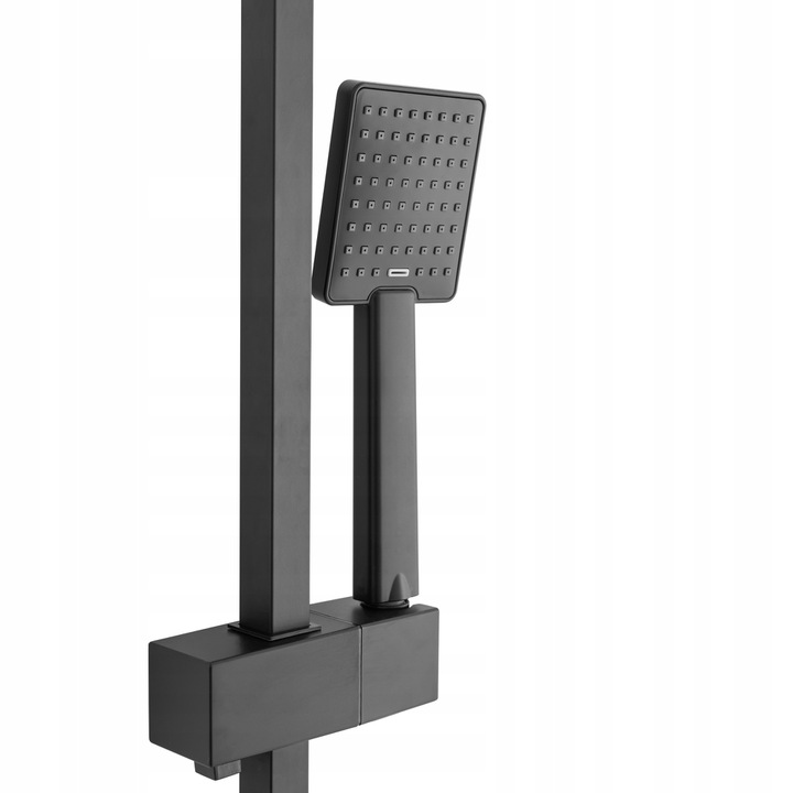 Zestaw Prysznicowy Natryskowy Czarny JACK BLACK Linia Jack