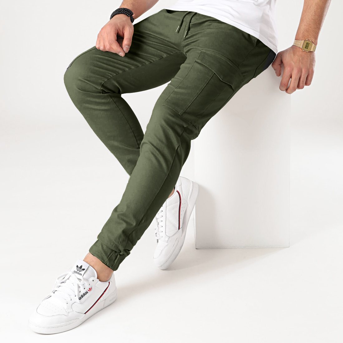 Joggery Džíny Kapsáče Pánské Casual