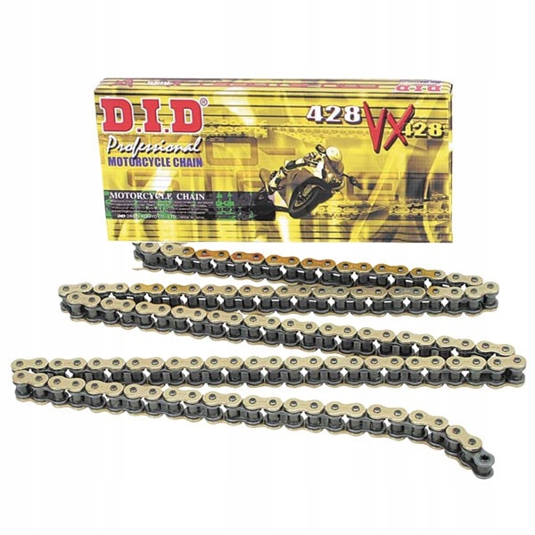 VX séria X-krúžková reťaz DID Chain 428VX 146 L 4525516355384
