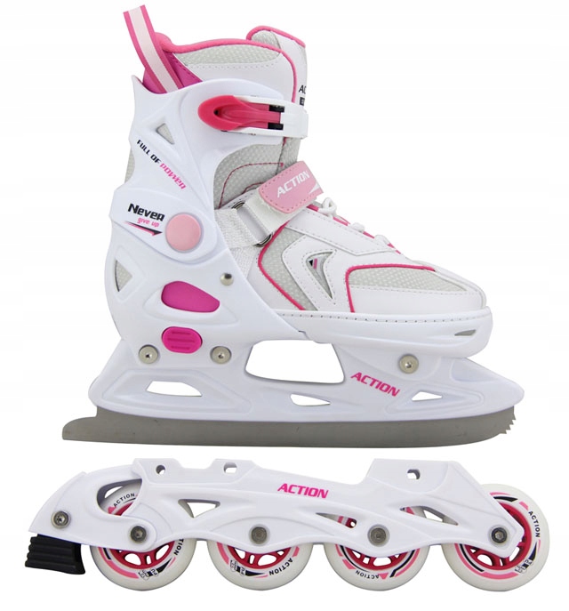 Brusle Na Led pro dívky Brusle 2v1 29-32
