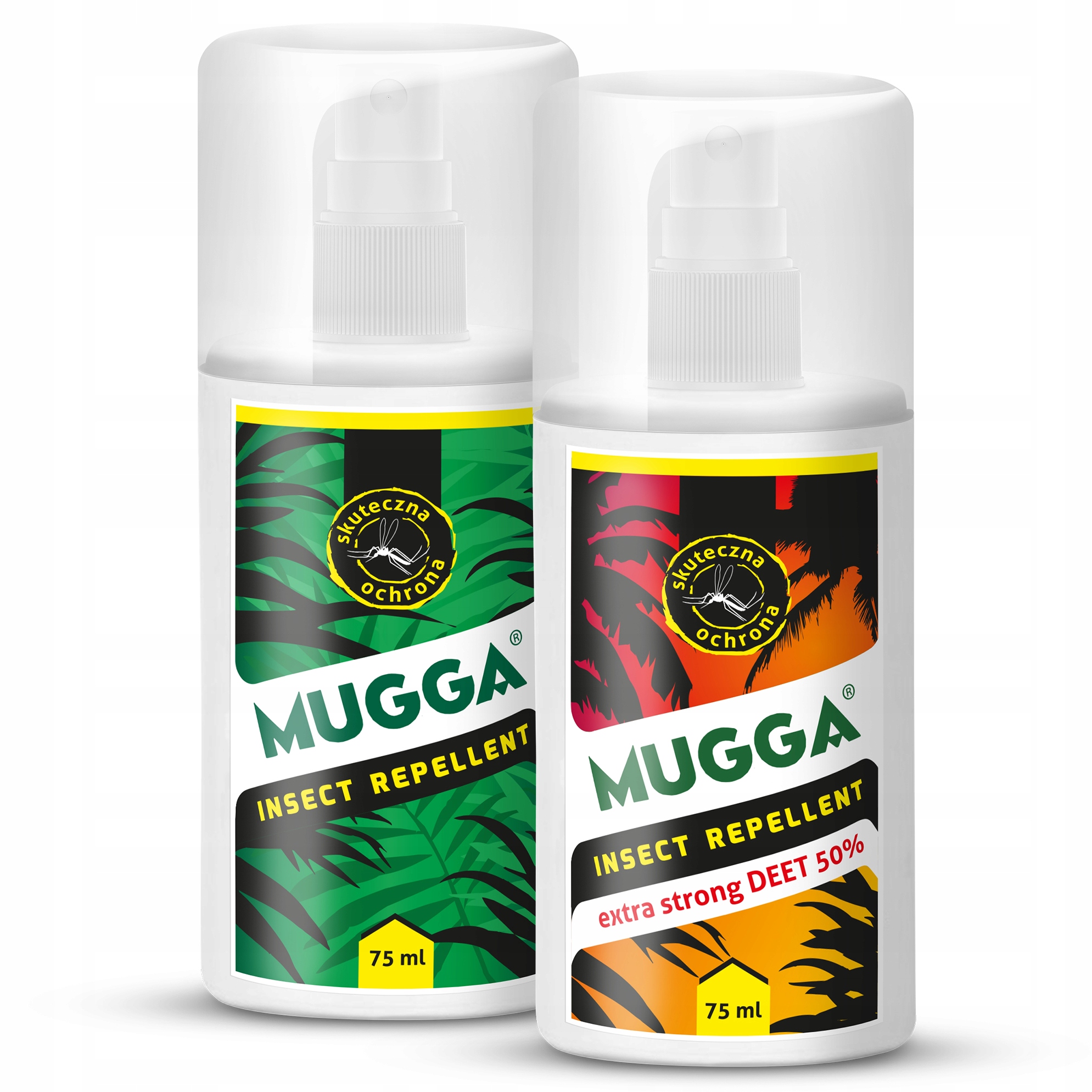 

Zestaw Środki Na Komary Kleszcze 2X Spray Mugga