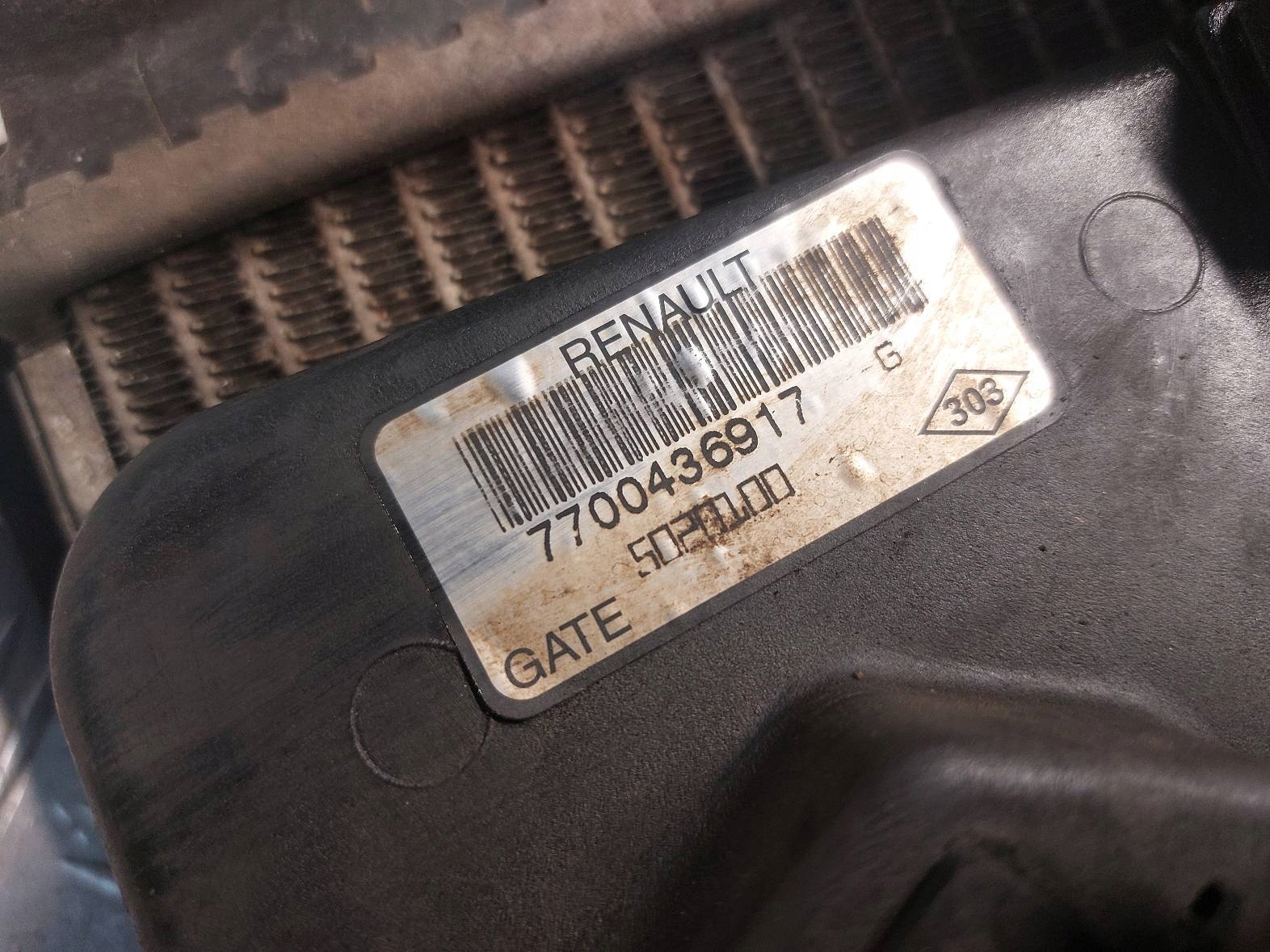 KOMPLET Radiateur RENAULT CLIO II 1.5 DCI
