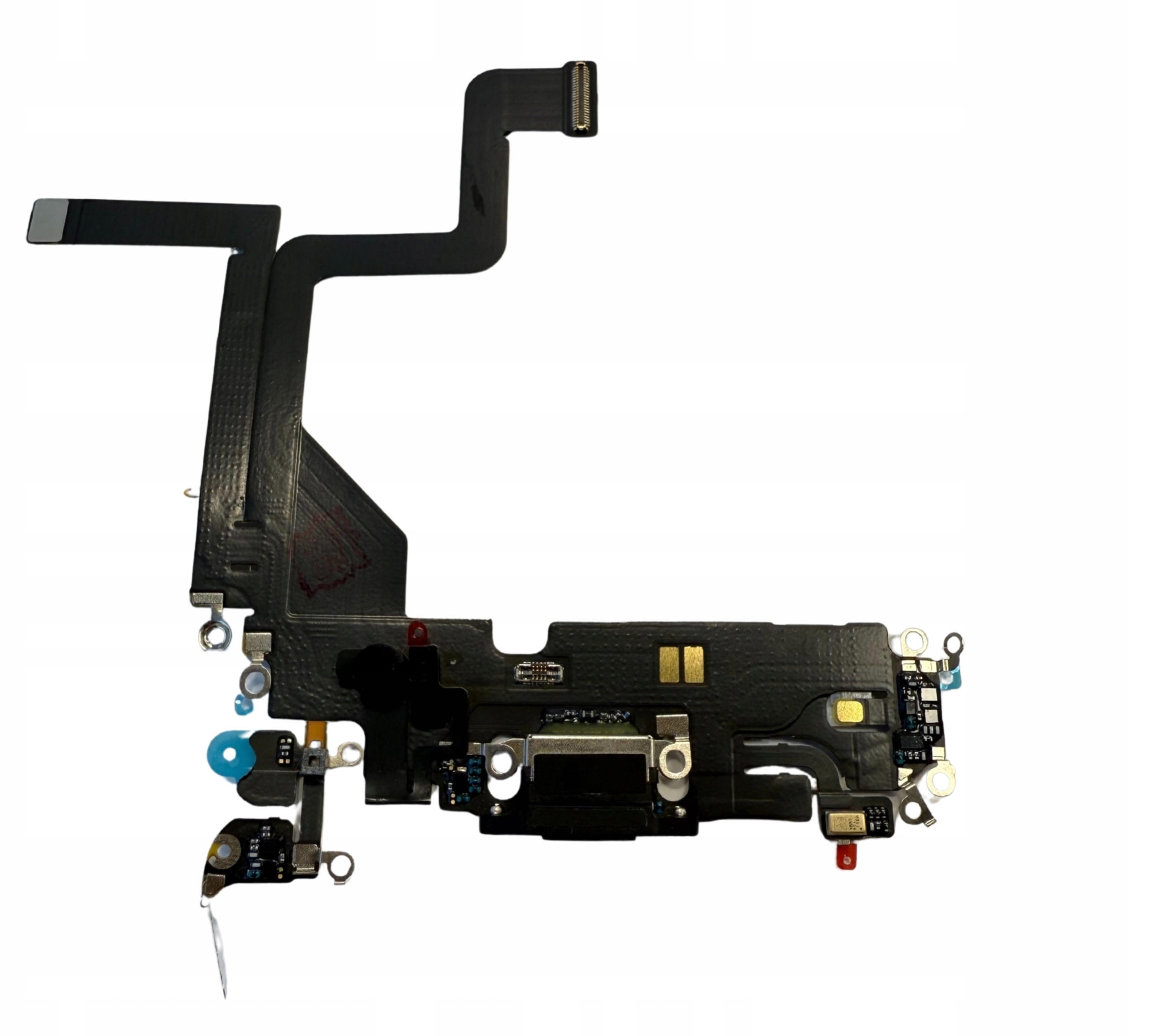 Org Usb konektor pro nabíjení, originální demontáž pro Apple iPhone 14 Pro, černý