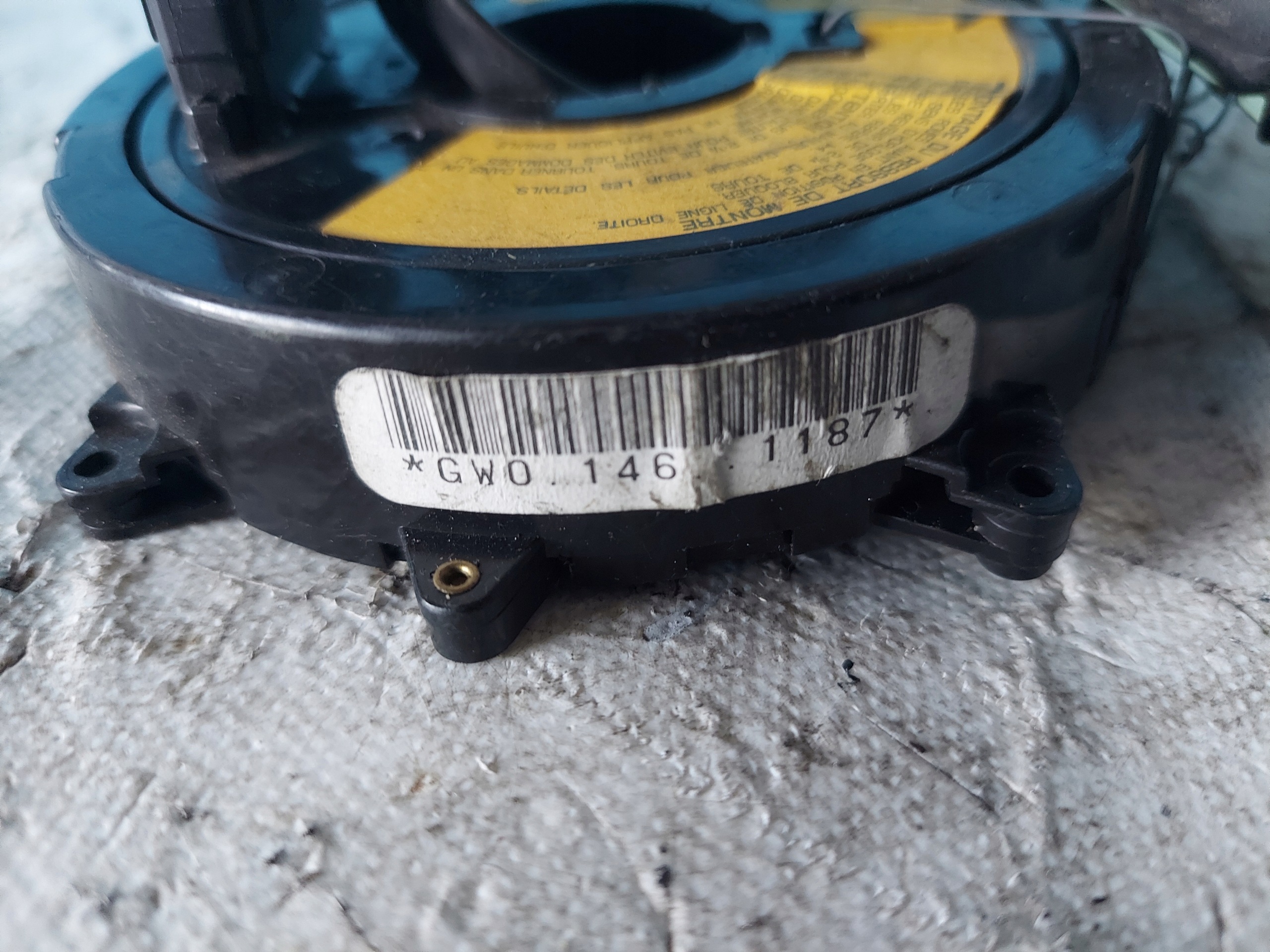 ring airbag MAZDA 323 F 1997 R