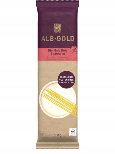 Levně 3x Alb-Gold Těstoviny kukuřičné rýžové špagety bezlepkové bio 500 g