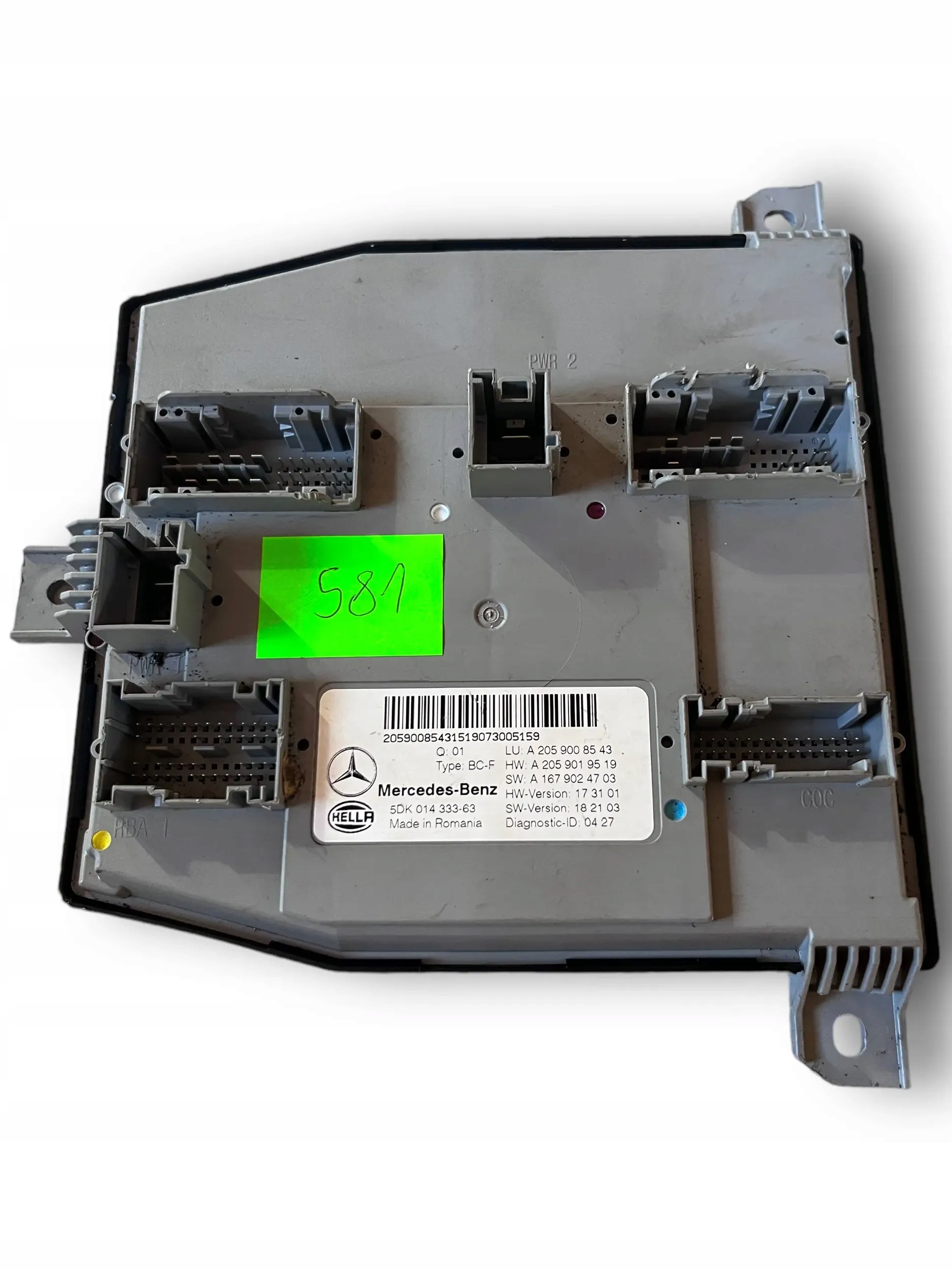 MERCEDES C KLASA W205 module SAM 2059008543 @M