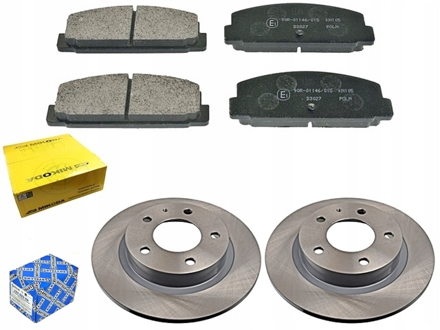 Kotouče zadní brzdové destičky Mazda 626 Gf Gw Premacy