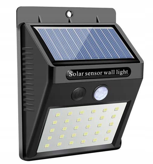 

Lampa solarna Led czujnikiem ruchu i zmierzchu