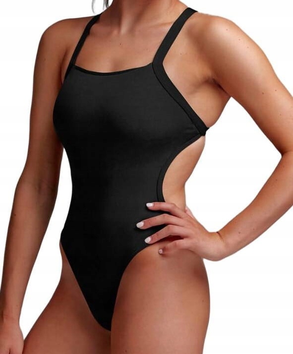 Damski strój do pływania Funkita Still Black Brace Free 6 (UK28) 14-15