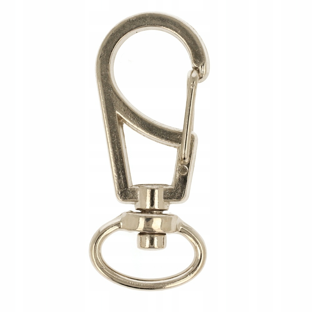 Karabina na Vodítko 15mm x 46mm Karabina Zapínání Stříbrná 25 Ks