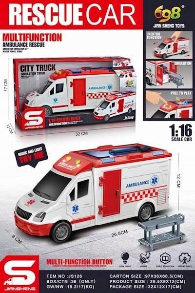 Ambulans ze światłem i dźwiękiem 116