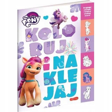 

My Little Pony. Koloruj i naklejaj Harperkids