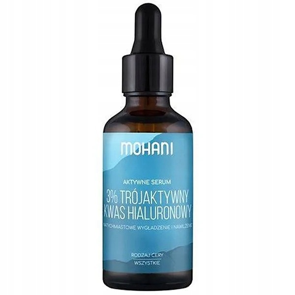 Mohani, trojaktivní kyselina hyaluronová, gel 3%, 50 ml