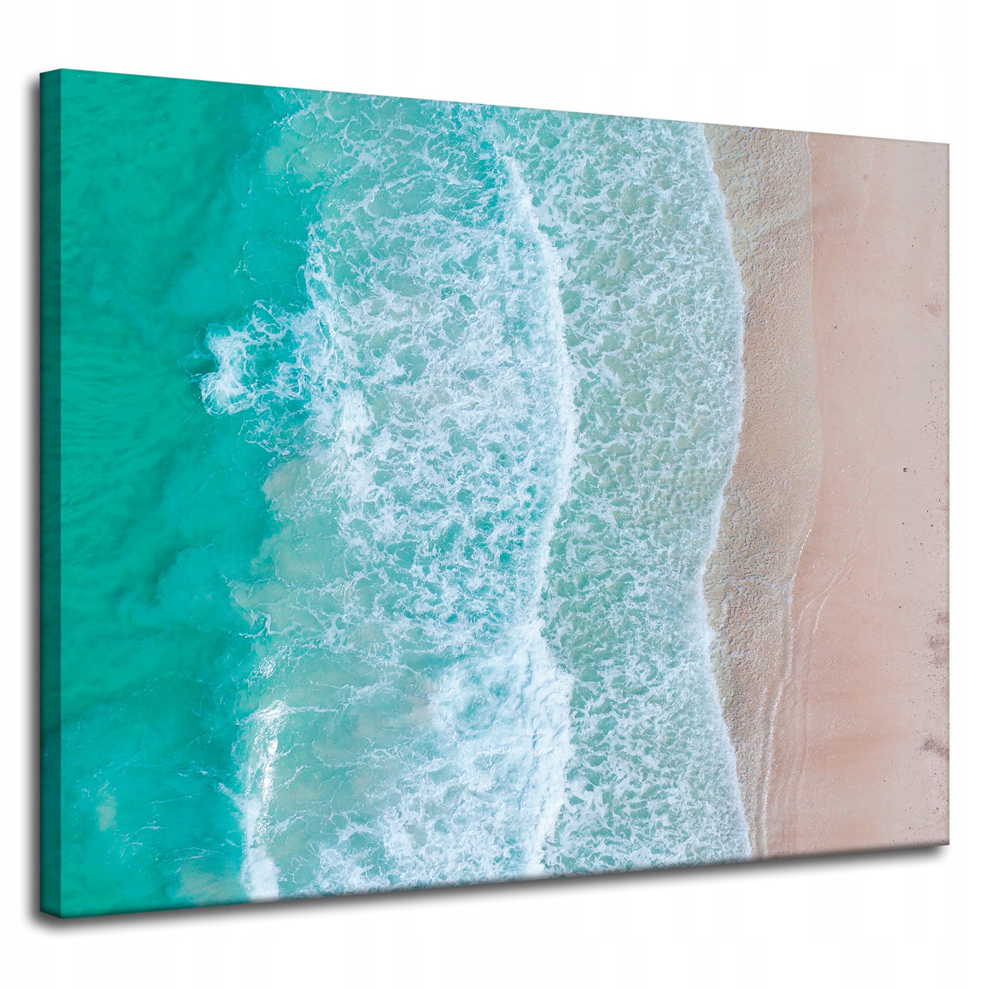 Obraz na plátně Oceán Vlny Příroda Pláž 100x80 cm