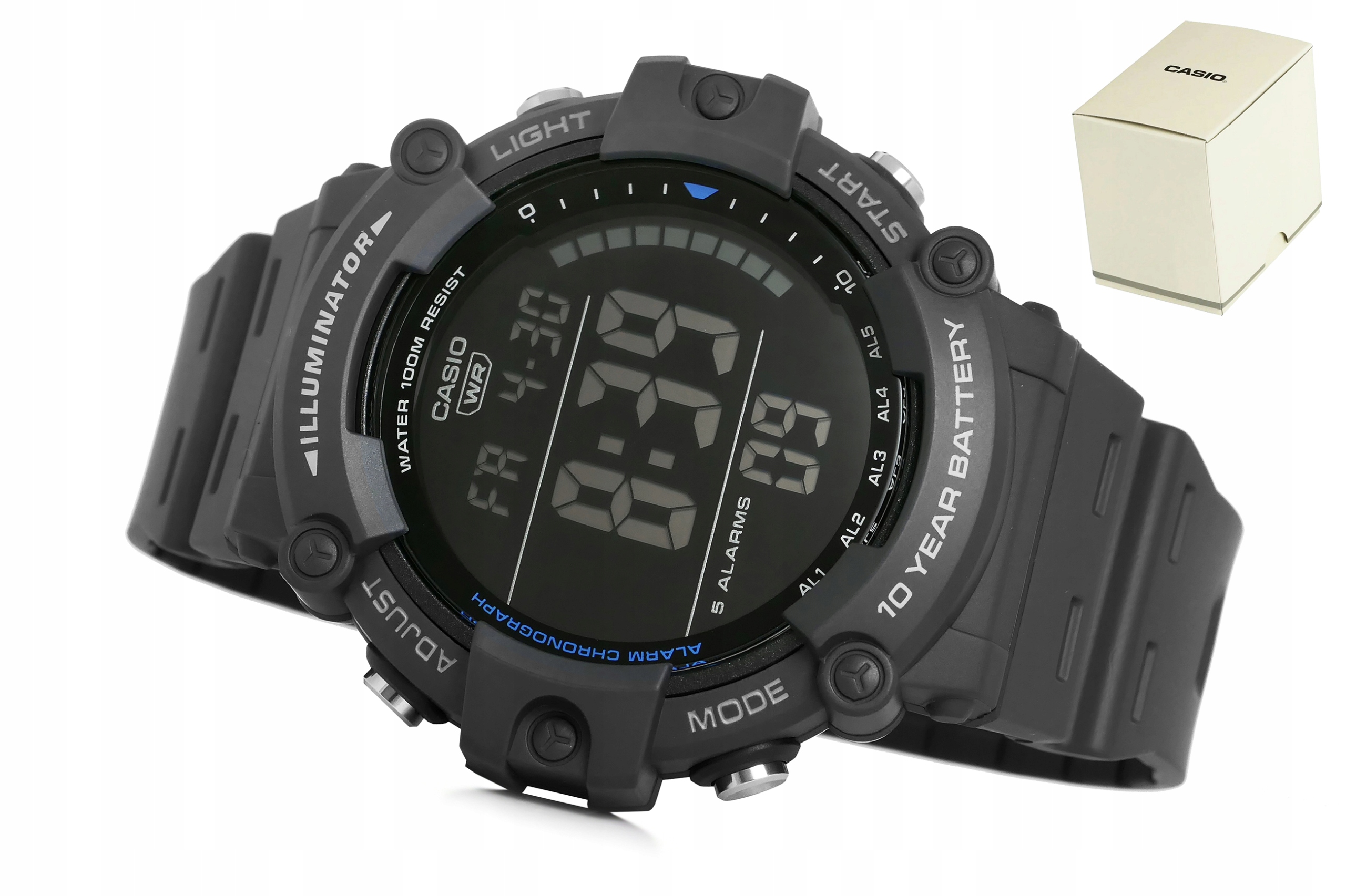 Sportex Casio AE-1500WH-8BVEF Vodotěsné 100M Krabička