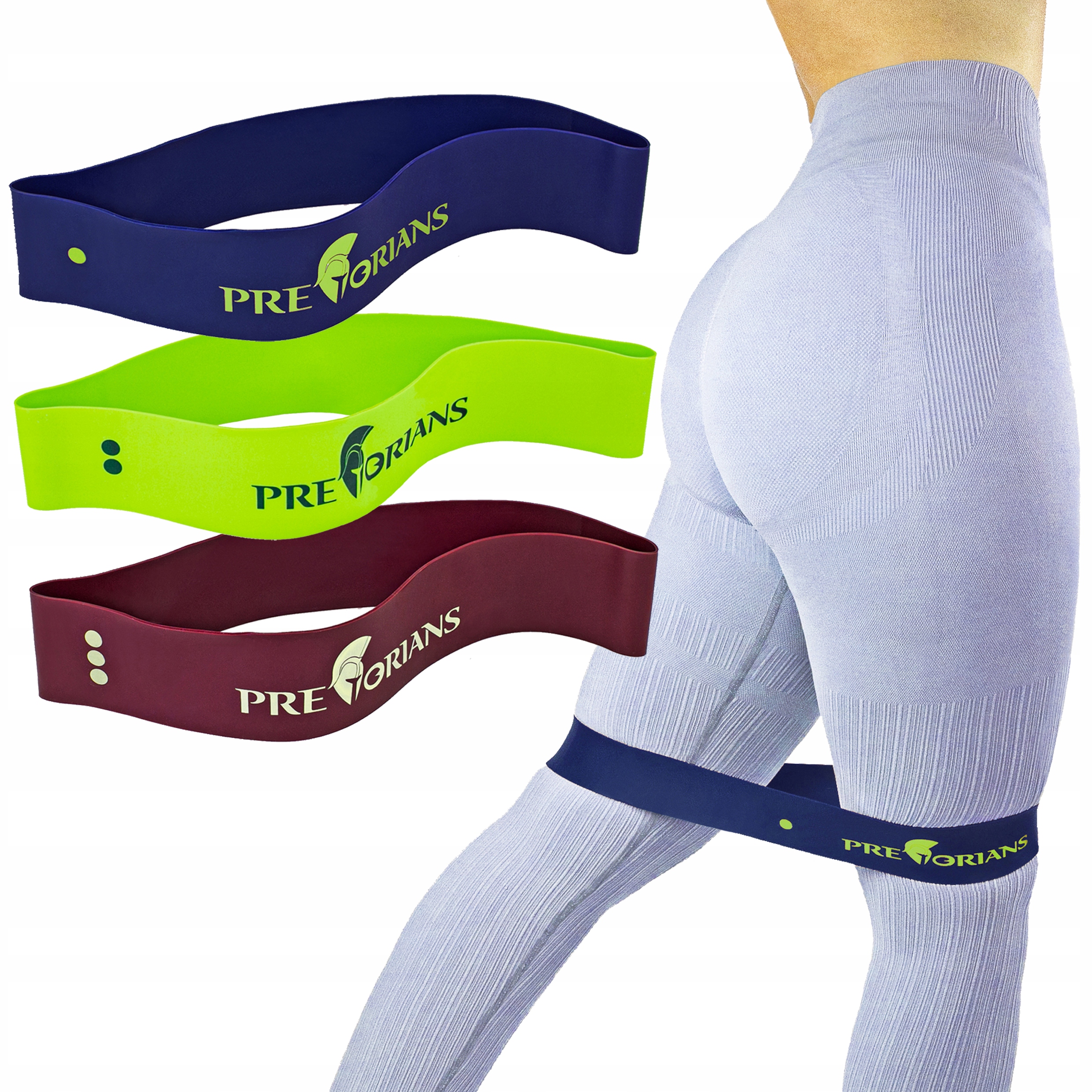 

Zestaw Gum Mini Band do ćwiczeń guma fitness taśmy