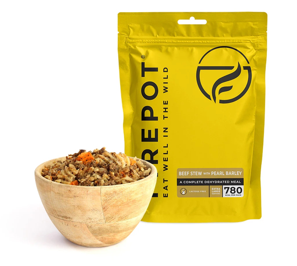 Liofilizat Firepot Gulasz wołowy z jęczmieniem perłowym 165 g (780 kcal)